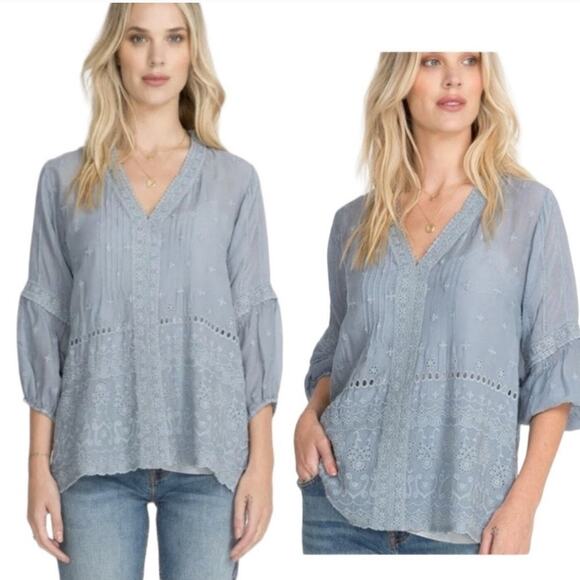 Johnny Was Tatiana Blouse Size Small